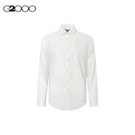 G2000 Non-Iron Cotton Stretch Smart Fit Texture Shirt Men Shirt