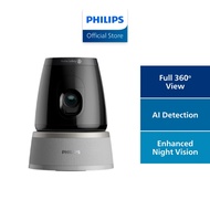 PHILIPS Home Safety Indoor 360° Camera with Privacy Shutter 5000 Series - HSP5500/01