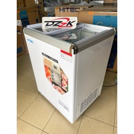 NEW HITEC Glass Top Freezer SILVER Top  (120L) HFZ-C189GT Icecream Freezer