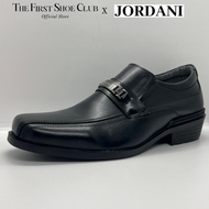Jordani Men PU Leather Formal Slip-On Business/Office Shoe Kasut Lelaki Kerja JM2320