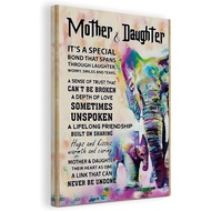 Mother and Daughter It's A Special Bond Family Reunion Canvas Wall Art Prints Artwork Signs Framed f