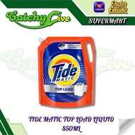 TIDE MATIC TOP LOAD LIQUID DETERGENT 850ML