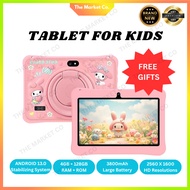 【128GB Kids Tablet Android 13】SMART2030 B89 Plus |7-Inch Screen iWawa App WiFi Parental Control Sili