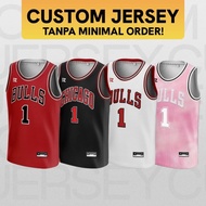 [FREE CUSTOM UNIT] Chicago Bulls Michael Jordan Basketball Jersey T-Shirt Tshirt Tops Costume