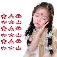 Get coupons🪁Tattoo Sticker Bindi Fairy Children's Performance Hanfu Woman's Head Ornament Ancient Costume Style Girls Fe