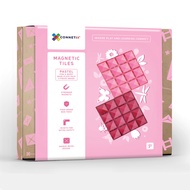 【Connetix】澳洲粉彩磁力積木-粉莓底板2入組(2pc)