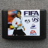 [Xiaobawang Game Card] Sega MD < FIFA International Football 98 World Cup > FIFA 98-Road to World Cu