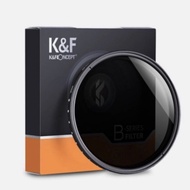 Best Selling K&F Concept 77Mm 77 Mm Nd2-400 Slim Fader Variable Nd Filter Nd 2 400 Latest Promo