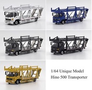 1/64 Unique Model Hino 500 Transporter LHD (black-UMH500BK/blue-UMH500BL/yellow-UMH500Y/grey-UMH500G