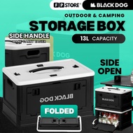 BLACKDOG 13L Foldable Storage Box Folding Front Open CBD2550XB012 Camping Outdoor Kotak Lipat Khemah