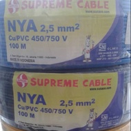 Super Murah Kabel Listrik Supreme NYA Tunggal 2.5mm 100 meter
