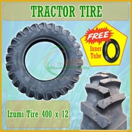 400 x 12 for Tractor Tire by Izumi FREE INNER TUBE