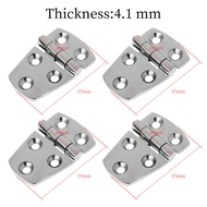 4pcs Marine 316 Stainless Steel Hinge Short Side Door Hinge for Yacht Boat RV Marine Door Hinge Boat