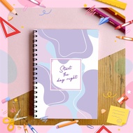 Anybooks Notebook with Lines A5 Size, 100 Pages, School Notebook