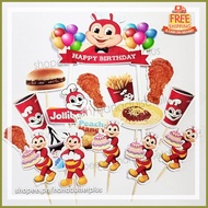 △ ❥ ✸ Jollibee Cake Topper | Cake Topper | cup cake toppers | Set  hdsph