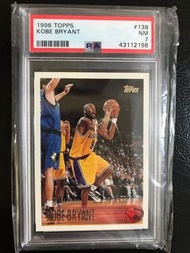 KOBE BRYANT 1996 Topps #138 PSA7