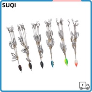 LUCKY-SUQI 6PCS Alabama Umbrella Rigs,  Stainless Steel Umbrella Fishing Rig, Simulated Wtih 8 Blade