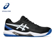 ASICS Men GEL-DEDICATE 8 Tennis Shoes in Black/Tuna Blue