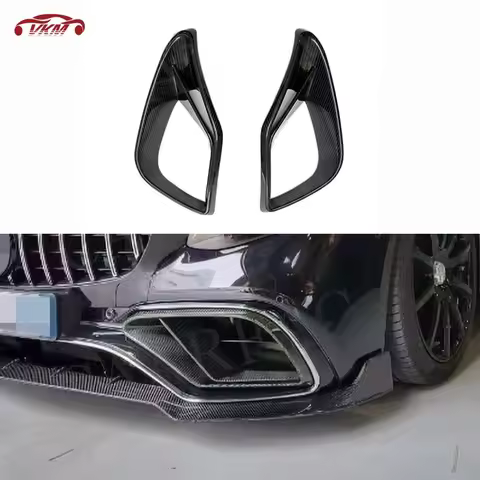 Front Air Vent Bumper Trims Cover Body Kits For Benz S Class W217 C217 S63 S65 Coupe 2014-2019 Car D