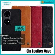 Huawei P50 Pro / P50 NILLKIN Qin Leather Flip Cover Casing