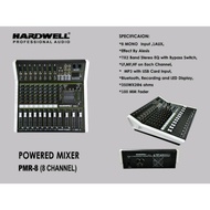 Power Audio Mixer Hardwell Pmr 8 Bluetooth System