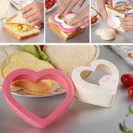 Love Heart Shape Sandwich Cutter Sandwich Maker Mould Toast Cake Mold Cutter Kitchen Breakfast Maker