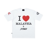 Stoned EOT : I Love Malaysia Tee WhiteS-5XL