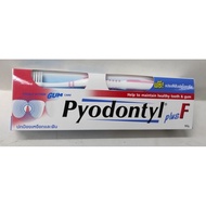 Pyodontyl Plus F 160g with Free toothbrush