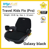 GlowyTravel Kids Fix (Pro) Booster Seat คาร์ซีทโกลวี่ รุ่น ทราเวล คิดส์ ฟิกซ์ (โปร)คาร์ซีทบูสเตอร์ สำหรับเด็กน้ำหนักตั้งแต่ 15-36 กก. (อายุประมาณ 4 – 12ปี)