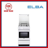 Elba Standing Cooker with Electric Oven EEC 566 WH