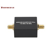 118MHz-138MHz Airband Bandpass Filter BPF for RX Only
