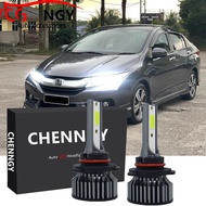 For HONDA city t9a 2014 2015 2016- 2019 (Headlight Lamp Bulbs) - 2pc SDDF DGHH LED White 6000K Bulbs