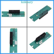 KOK NGFF M2 to PCI-E 4X Riser Card Power Cable Adapter Modules PC Accessories