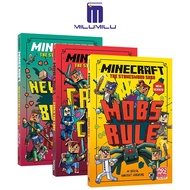 Milumilu Minecraft Fiction Series 3 Mojang AB Minecraft คำว่า Saga หนังสือนิยายภาษาอังกฤษต้นฉบับ
