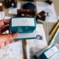 天馬行空款 Shachihata 甜蜜生活連續印章