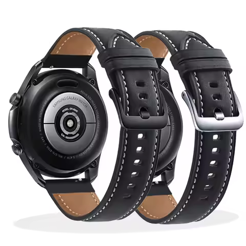 Leather Strap For Fossil gen 6 44mm Gen6 Wellness Edition / gen 5 5e Smart Watch Band For Fossil Men