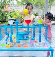 Waterplay Station ของเล่นเด็ก โต๊ะเล่นน้ำสำหรับเด็ก outdoor Water Playstation โต๊ะเล่นทรายเล่นน้ำ