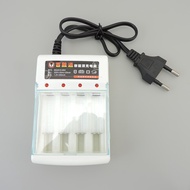 AA/AAA Battery Charger 4 Slots 220V For 1.2V Rechargeable Battery Quick Charger with Cover Protectio