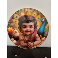 BABY MURUGAN STONE WORK WALL FRAME {1.5ft}