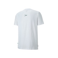 Mercedes-Benz เสื้อยืดสุภาพบุรุษ MERCEDES AMG PETRONAS MOTORSPORT สีขาว ผลิตโดย PUMA for Mercedes-Be