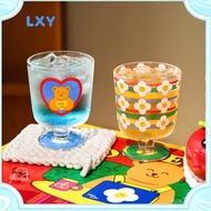 LXY Goblet High-value Glass Drink Water Cocktail Whiskey Wine Glass, Water Glass