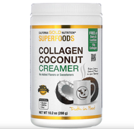 CALIFORNIA GOLD NUTRITION - 水解膠原蛋白椰子奶粉288g (無添加糖) [平行進口]