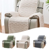 [YAFEX] Recliner cover massage chair thick double-sided jacquard plus velvet sofa cover Good Quality