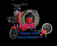 KAMPAS REM (BELAKANG) SEPEDA LISTRIK/MOTOR LISTRIK/ BIKE 105cm KWALITAS BAGUS(uwinfly volta pasific 