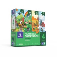 （結業清貨） mierEdu 兒童益智成長拼圖  Level 4 - 四季觀察 MI Growth Puzzle Level 4 - Four Seasons Observation