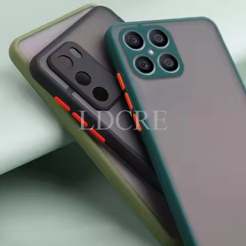 For Honor X8 Case Silicone New Matte Transparent Phone Cover Honor X8 X8A X9A X7A Case Bumper Shell 