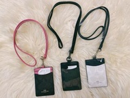 Coach Id Lanyard 經典C紋掛頸證件套