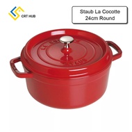 Staub La Cocotte 24cm round Cast Iron Cooking Stewing Pots