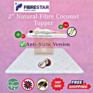 Fibre Star Antistatic 2 Inches 100% Coconut Fibre Sheet Mattress Topper /Export Quality