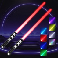 JOINBO 2 Pcs Light Sabers for Kids - 7 Color Lightsabers Toys with FX Sound,Expandable Light Swords